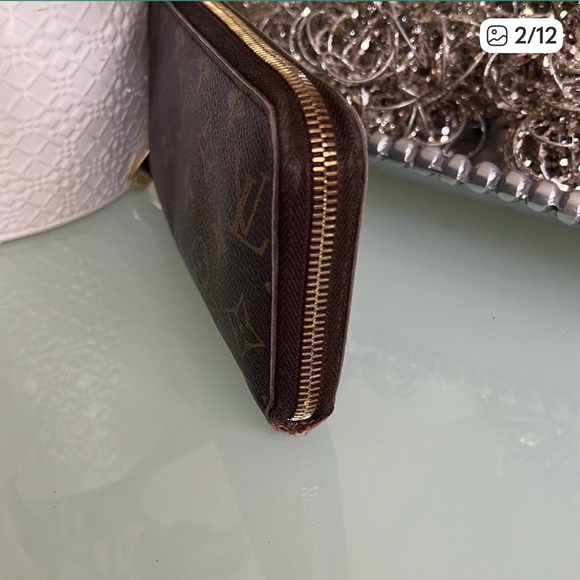 Louis Vuitton Brown Monogram Zip Wallet - Picture 4 of 16